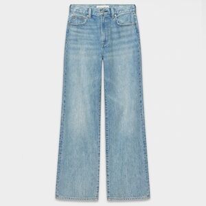 Aritzia Light Blue Farrah High-Rise Wide